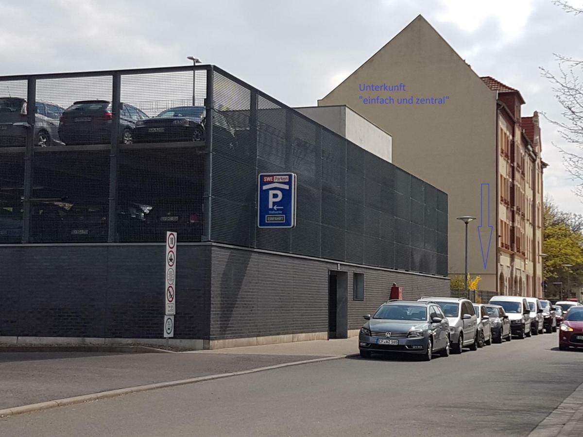 Unterkunft Einfach Und Zentral 埃尔福特 外观 照片