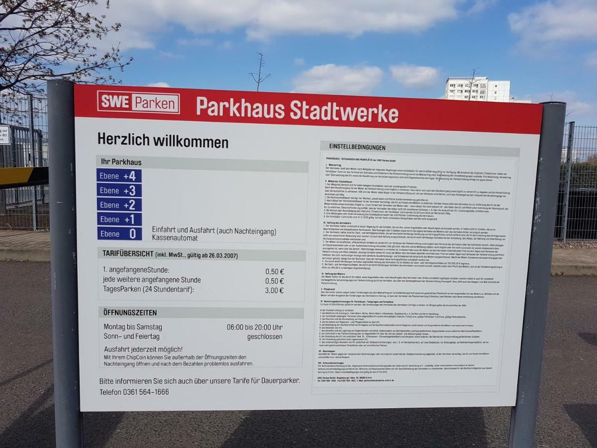 Unterkunft Einfach Und Zentral 埃尔福特 外观 照片